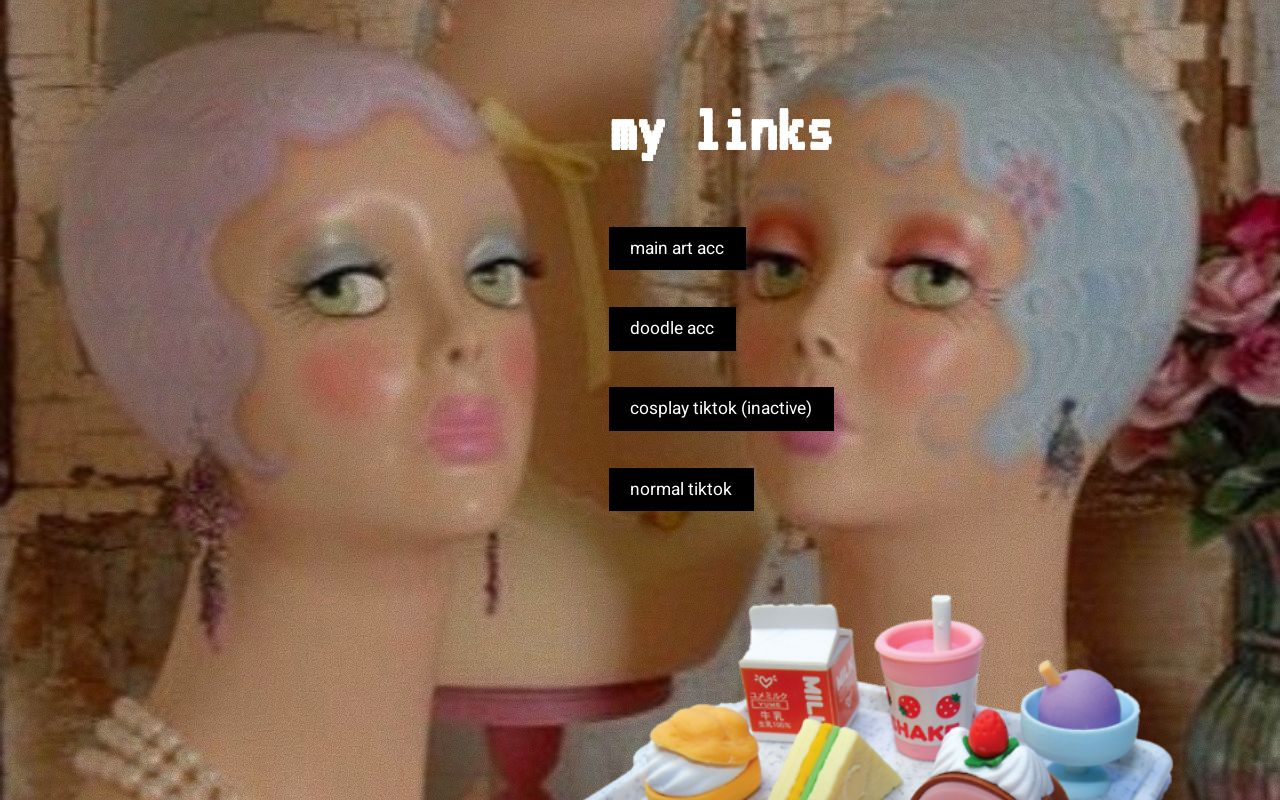 Carrd profile picture for @mannequin